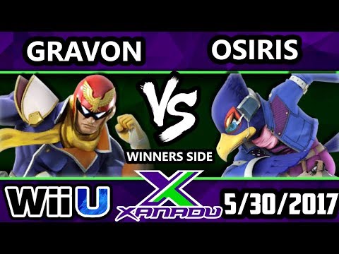 S@X 204 - SL|Gravon (Captain Falcon) Vs. Osiris (Falco) - SSB4 Tournament - Smash 4