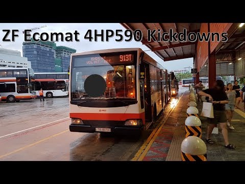 [SMRT]ZF Ecomat 4HP590 Kickdowns - TIB1187X On 913 (Mercedes Benz O405G Hispano Habit)