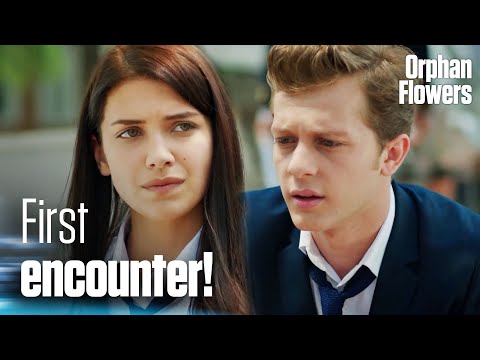 The first encounter between Eylül and Serkan! I Kırgın Çiçekler I Orphan Flowers