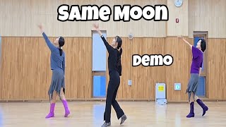 Same Moon - Line Dance (Demo) | Improver