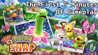 New Pokemon Snap Nintendo Switch - First 5 Minutes of Gameplay