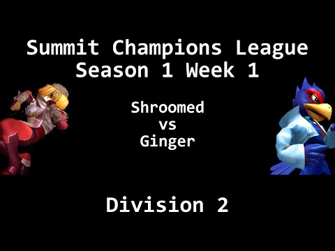 SCL1.1 - Shroomed (Sheik) vs Ginger (Falco) - Division 2