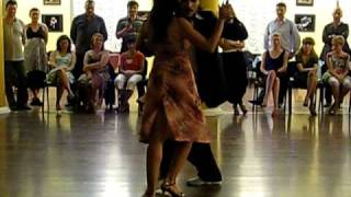 Gaston Torelli y Moira Castellano. Show (4). Festival "Nevskaya Milonga - 2010". St.Petersburg.