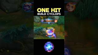 😱 WATCH THIS - SAVAGE ⚡ CYCLOPS: BEST BUILD  2024❓~ MLBB 🔥 #mobilelegends #onehitbuild  #cyclops