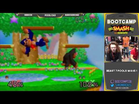 Beast 7 Pools -  Sebson (DK) vs. BarkSanchez (Mario, DK)
