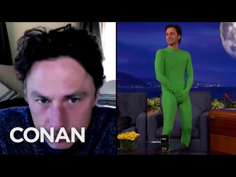 Zach Braff Shares His Favorite CONAN GIF | CONAN on TBS