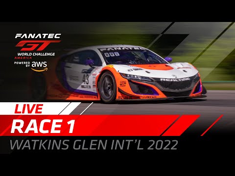 LIVE | Race 1 | Watkins Glen 2022 | Fanatec GT World Challenge America Powered by AWS