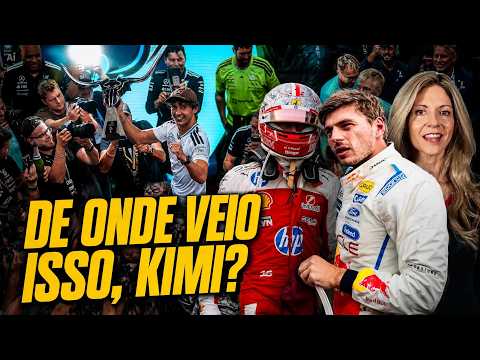 Por que só a Mercedes viu a estratégia, confusão com Bortoleto e a "fumaça" do motor da Ferrari