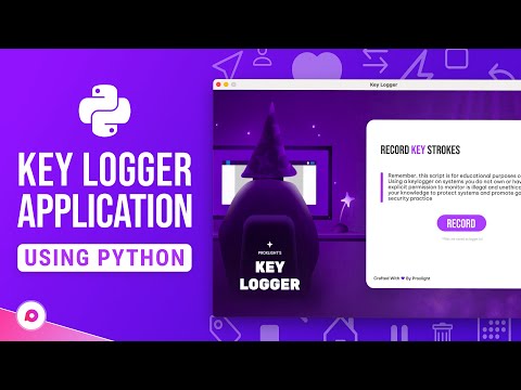 How To Create A Keylogger Software Using Python |Tkinter Tutorial|Programming Tutorial For Beginners