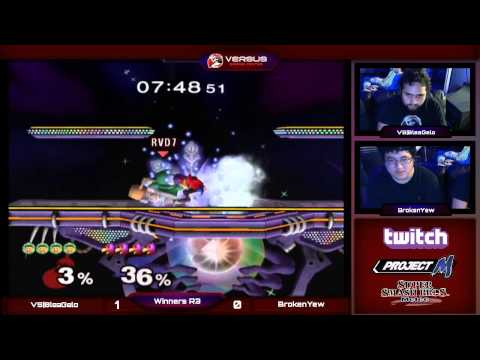 VS Weekly 10/15/14 - Winners R3- VS|BleaGelo (Luigi/Ice Climbers) vs BrokenYew (Falco)