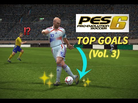 PES 6 | TOP GOALS 🔥 MEJORES GOLES  (Vol. 3) #pes #efootball #football