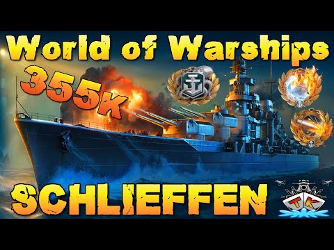 Schlieffen 355.000 DMG "Weltrekord in Ranked?! *HYPE* in World of Warships auf Deutsch