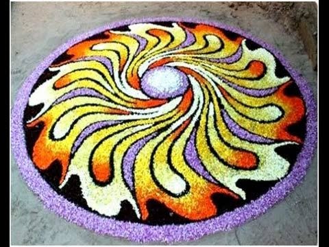 beautiful onam pookalam designs by movies trend