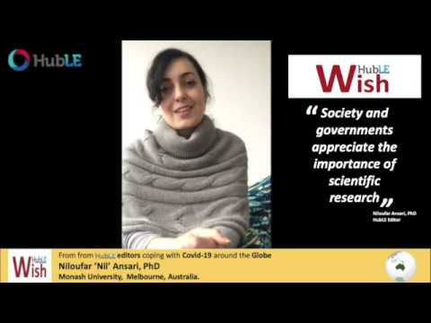HubLE Wish by our editor Niloufar Ansari, PhD (Monash University, Australia).