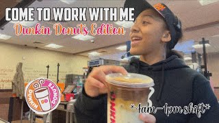 COME TO WORK WITH ME! DUNKIN EDITION | NARIAH RANGE