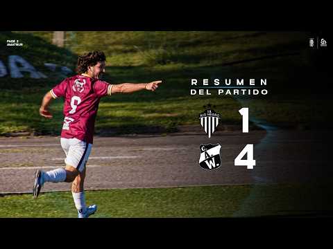 Río Negro 1-4 Wanderers (Durazno) | Resumen | Fase 2 | Llave Amateur | Copa AUF Uruguay | #AUFTV