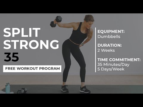 FREE 2 Week Workout Program SplitStrong 35 New Videos Daily