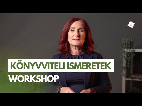 Miről szól a könyvviteli ismeretek workshop?