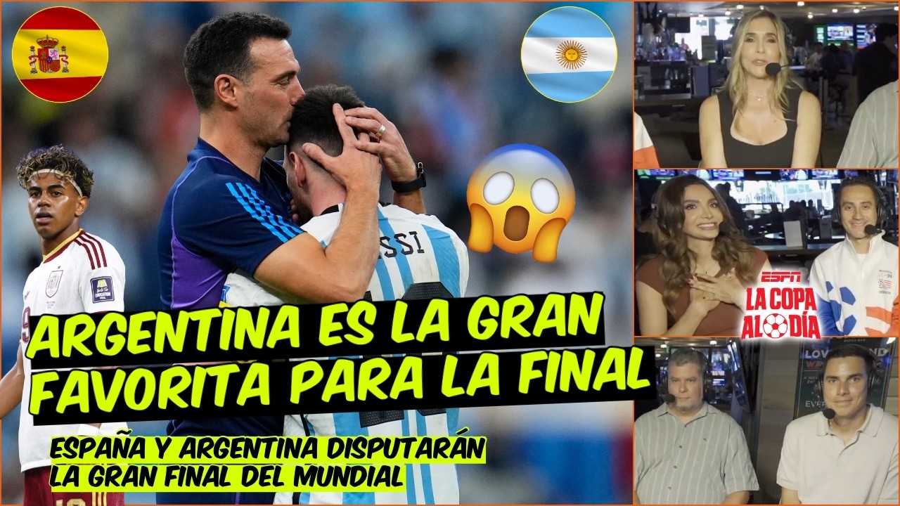 Scaloni DARÁ la SORPRESA ante España. Messi GANARÁ su 2do MUNDIAL a costa de Lamine | La Copa al Día
