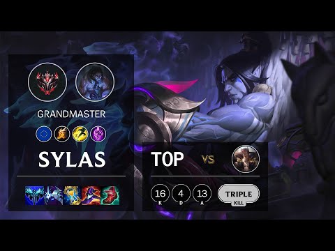 Sylas Top vs Sett - EUW Grandmaster Patch 11.6