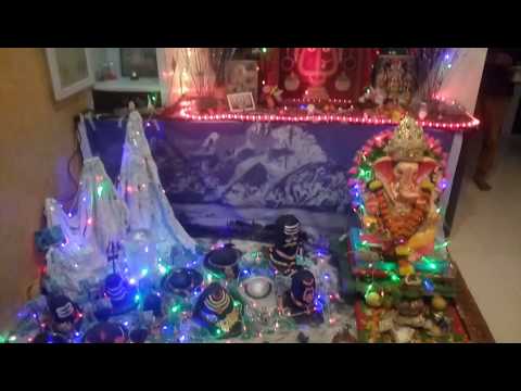 Neha Mittal Home Ganpati Decoration Video