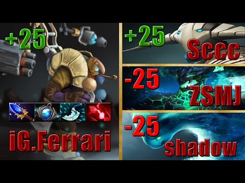 iG.Ferrari_430 plays Tinker with Sccc vs ZSMJ and wings.shadow - Dota 2