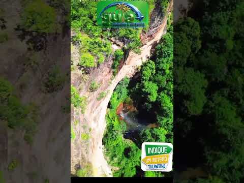 CACHOEIRA SANTA BÁRBARA — TRILHA, NATUREZA E AVENTURA!Na Cidade de Babaçulândia Tocantins Brasil
