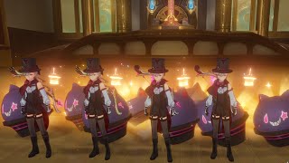 【原神】リネのファニーキャット8個を同時起爆した瞬間火力が気持ち良過ぎるw【げんしん】