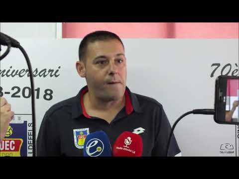 Previa C. E. L'Hospitalet - U. E. Castelldefels Miki Carrillo temporada 18/19