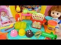 Play Doh And Baby Doll Kitchen Cooking Toys Play