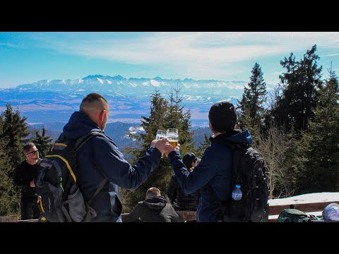 Turbacz – najwyższy szczyt Gorców Wysokość: 1310 m n.p.m..18.03.2023r. K G P