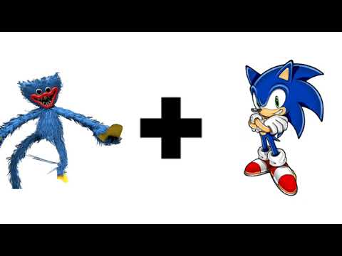 Huggy Wuggy + Sonik= ??? | Poppyplaytime animation