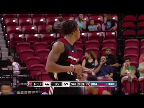 Rockets vs. Warriors 2016 NBA Summer League Highlights