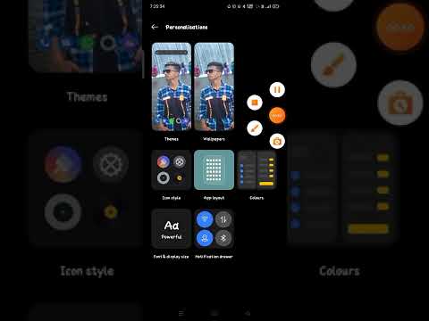 how to change font size Realme Narzo 50A  me kaise badle