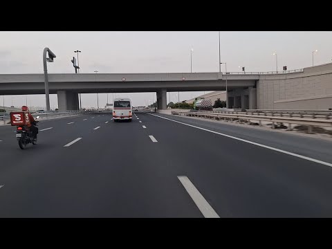 DOHA TO AL KHOR IN 3 MINUTES!#hyperlapsevideos 