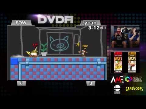 DVDA Smash 3DS Grand Finals: FOW (Falco) vs Lycan (Diddy Kong)