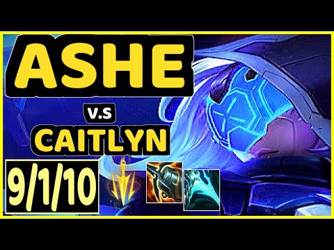 ASHE vs CAITLYN - 9/1/10 KDA BOTTOM ADC CHALLENGER GAMEPLAY - KR