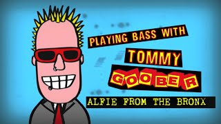 Toy Dolls Bass Lesson with Tommy Goober - Alfie from The Bronx