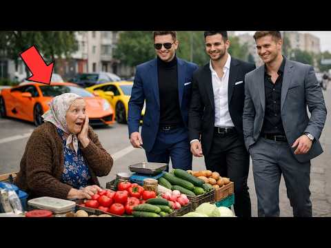 Biedna babcia nakarmiła bezdomne trojaczki, a kilka lat później podjechały do niej trzy Lamborghini