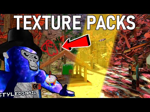 They Added TEXTURE PACKS to Gorilla Tag VR??? 🦧🐒🦍