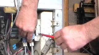 Samsung RS21 RSH1 american fridge freezer cool water bottle removal and refitting