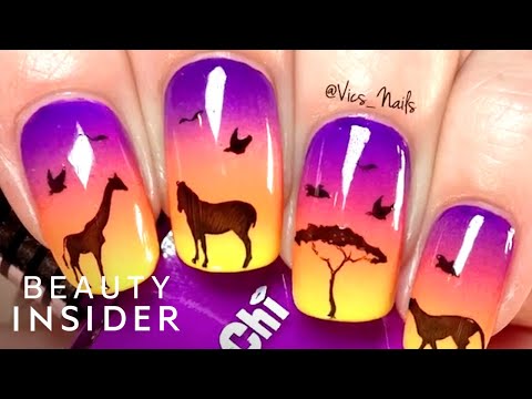 Nail Artist Is A Stamping Master