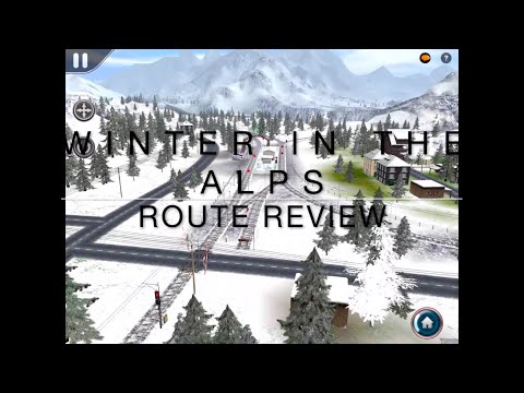Winter in the Alps Trainz 2 Route Review - YouTube