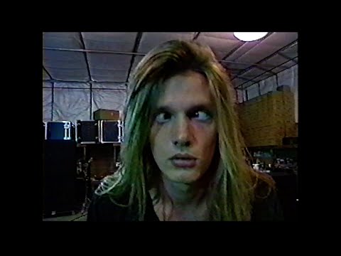Skid Row Rehearsal from 1991, Slave To The Grind Tour (HD 1080p)
