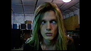 Skid Row Rehearsal from 1991, Slave To The Grind Tour (HD 1080p)