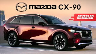 340-HP Luxury SUV! 2024 Mazda CX-90 Revealed