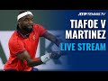 Pedro Martinez vs Frances Tiafoe  | 2021 Stockholm Open Live Stream