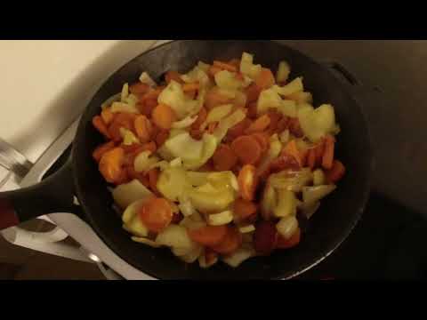 MongoTV_9817 - Mongo Madskole - Del 5 - KARRY RIS Med Stegte GULERØDDER og LØG og TAMARI