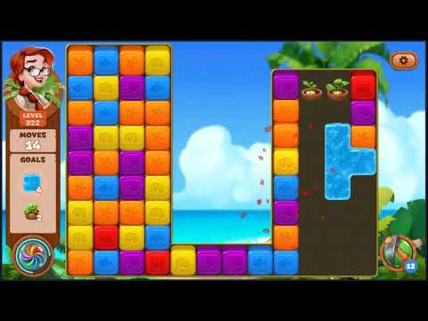 Lost Island Blast Adventure Level 822 - NO BOOSTERS 🏝️ | SKILLGAMING ✔️