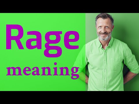 raging 意思